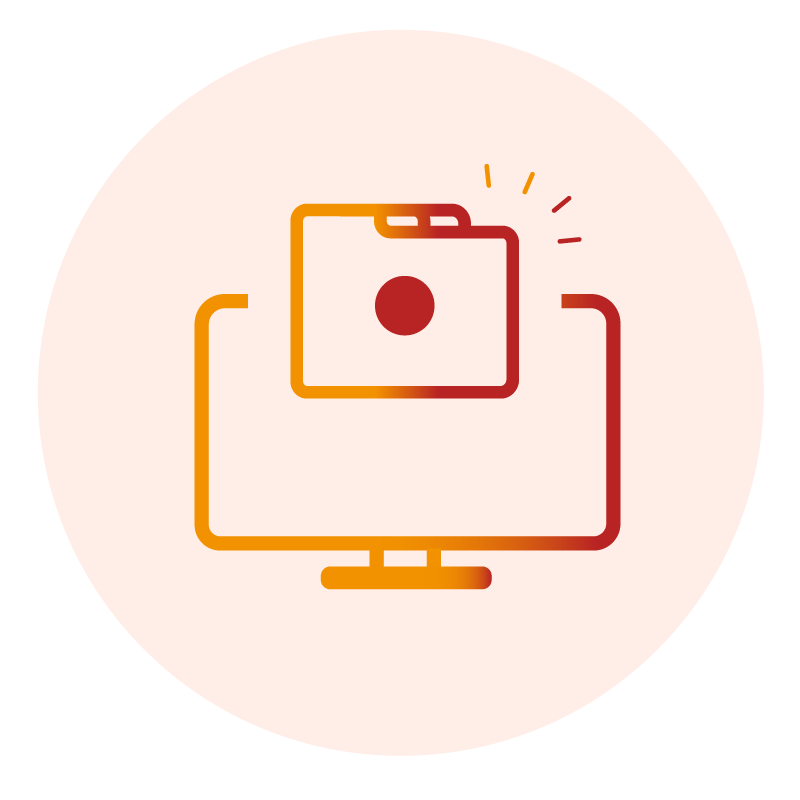 Pictogramme dématérialisation