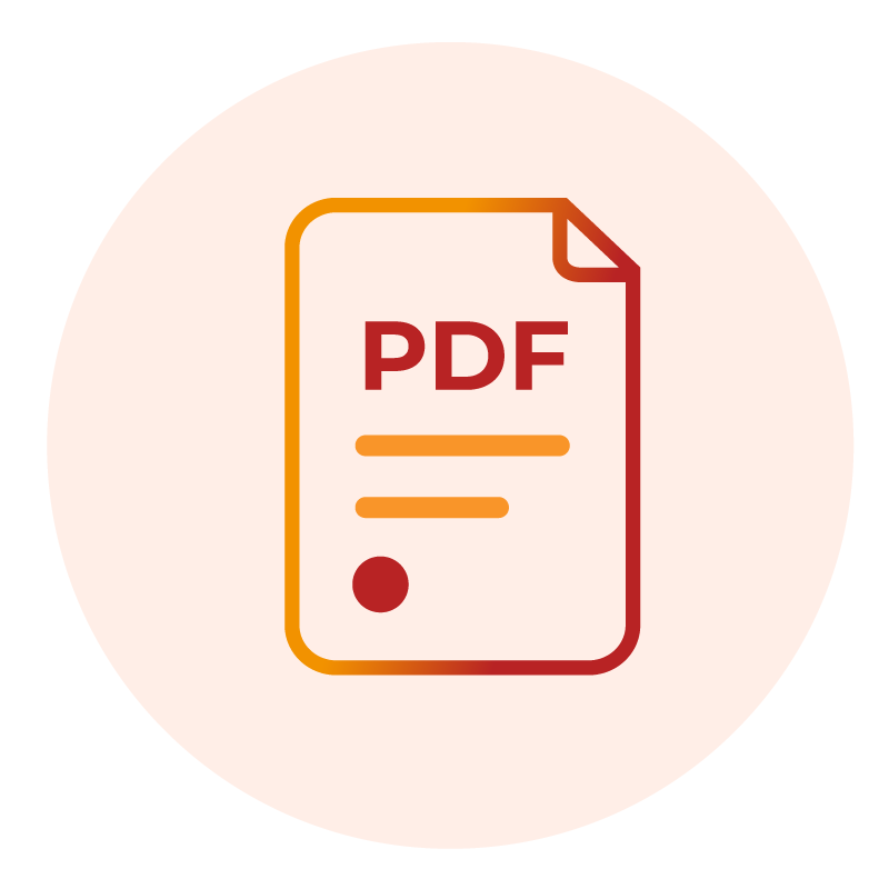 Pictogramme document PDF